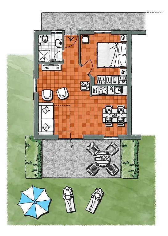 Ferienwohnung Casa Paola Vesta